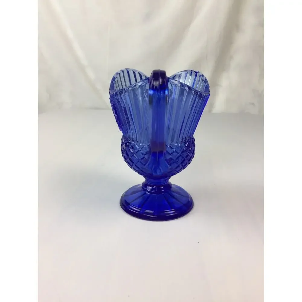 Avon Cobalt Blue Glass Mt. Vernon Pitcher